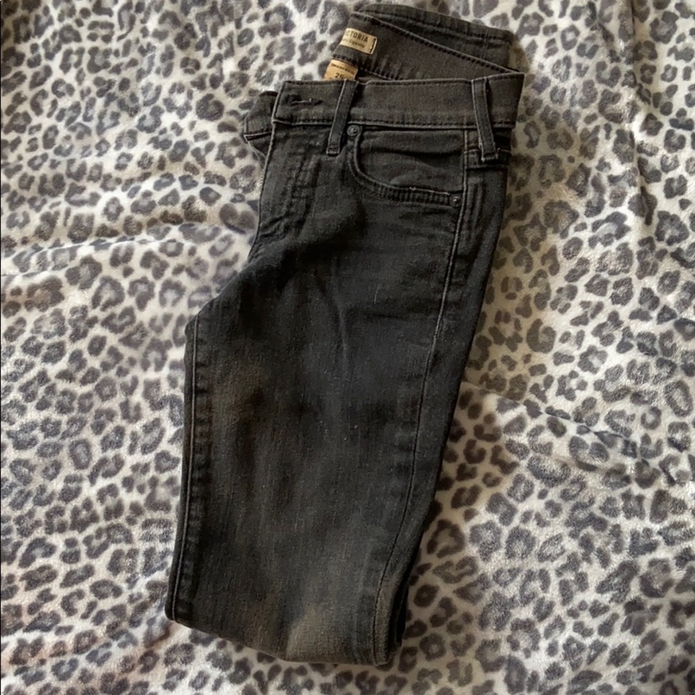 True religion black skinny jeans